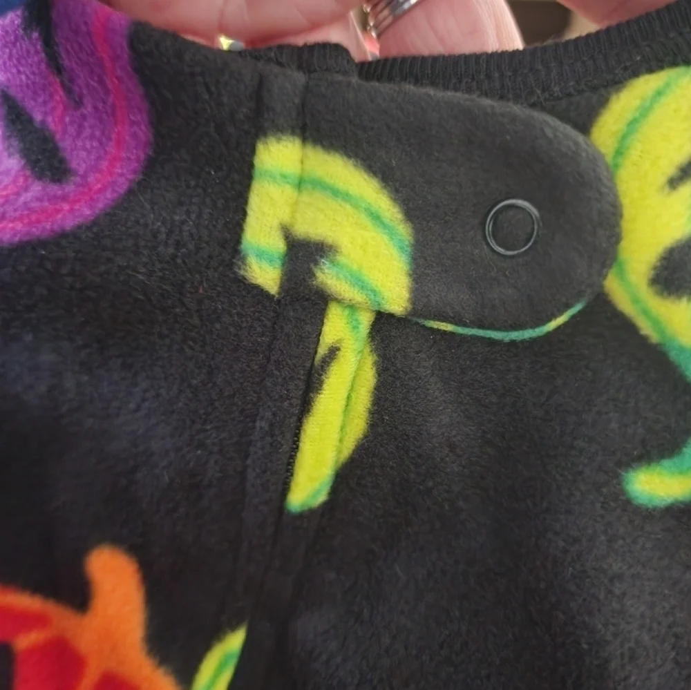 NWT Baby Boys Girls Hyde and Eek! Halloween Fleece Sleeper Size 3/6 Months New